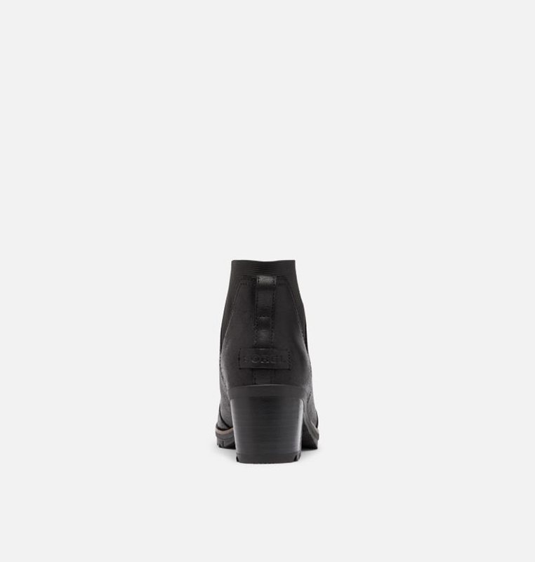 Sorel Dam Stövlar Svarta - Cate™ Chelsea Mid - GOB-295860